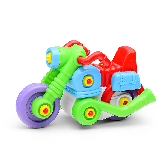 Фото к товару Игрушка пластмассовая "Конструктор-мотоцикл" Игрушка пластмассовая "Конструктор-мотоцикл"