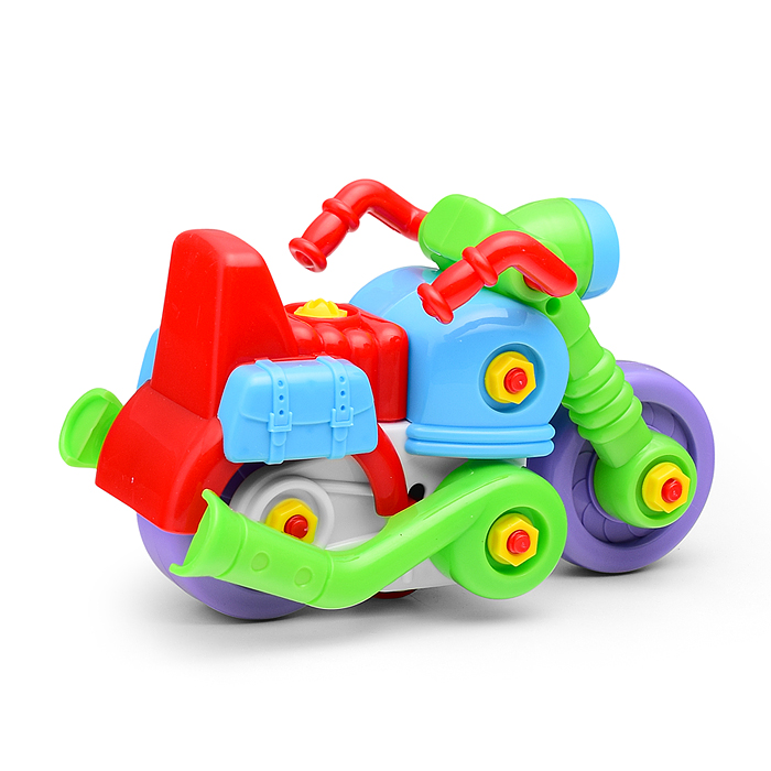 Фото к товару Игрушка пластмассовая "Конструктор-мотоцикл" Игрушка пластмассовая "Конструктор-мотоцикл"