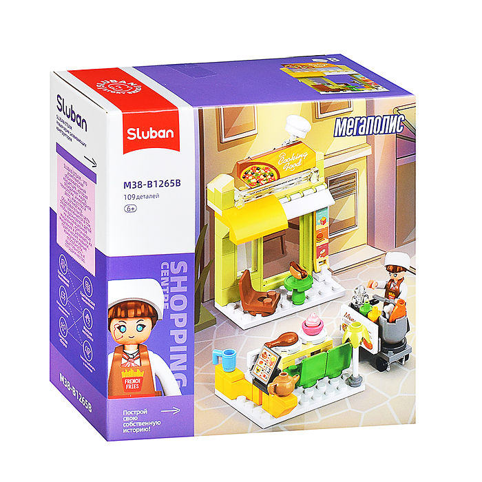 Конструктор M38-B1265B "Шоппинг" (109 дет.) 