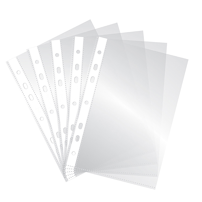 Папка-вкладыш с перфорацией (файл) А4, 40мкм, матовая 