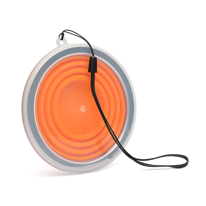 Стакан складной "Ultra thin" 270 мл, диаметр 10 см, высота 8,5 см, в сложенном виде 1,5 см,