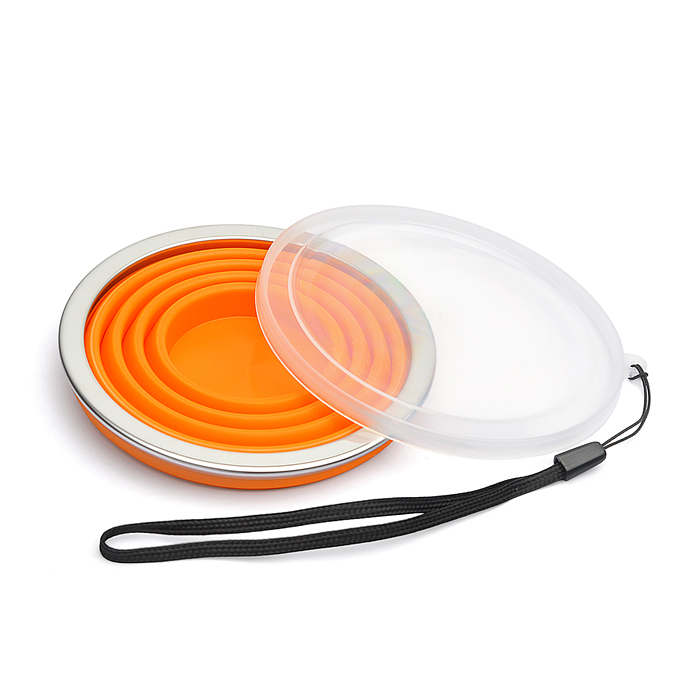 Стакан складной "Ultra thin" 270 мл, диаметр 10 см, высота 8,5 см, в сложенном виде 1,5 см,