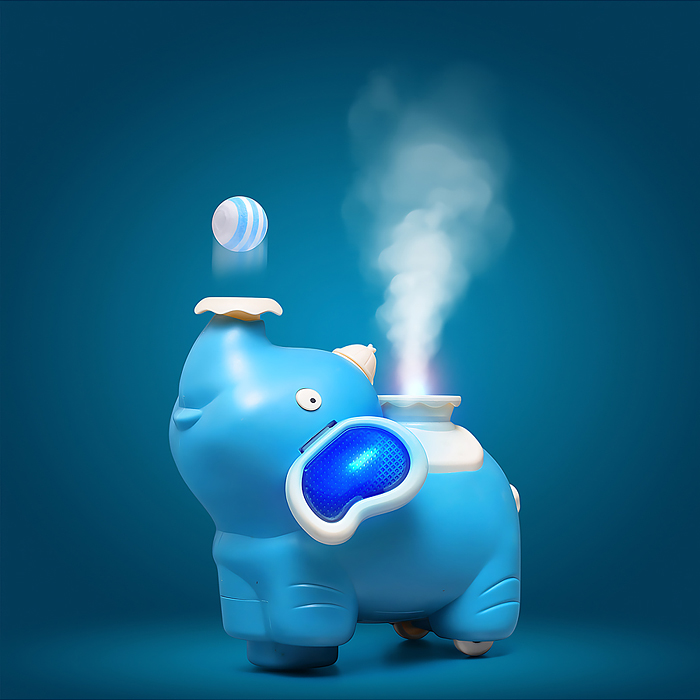 Интерактивная игрушка 158-2C "Слоненок" в коробк