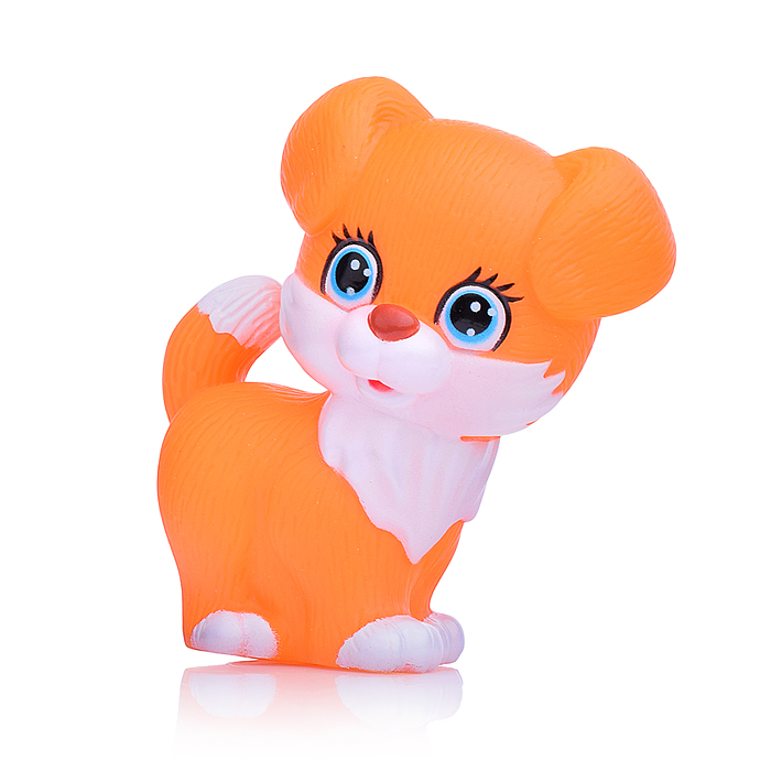 Игрушка для ванны "Собачка" в сетке 