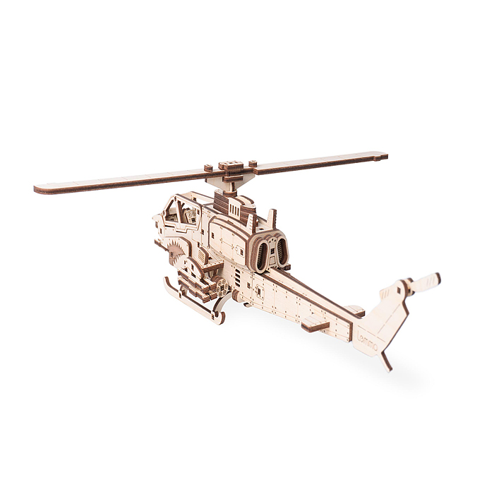 Фото к товару Модель Вертолёт "Стальной оскал" Модель Вертолёт "Стальной оскал"