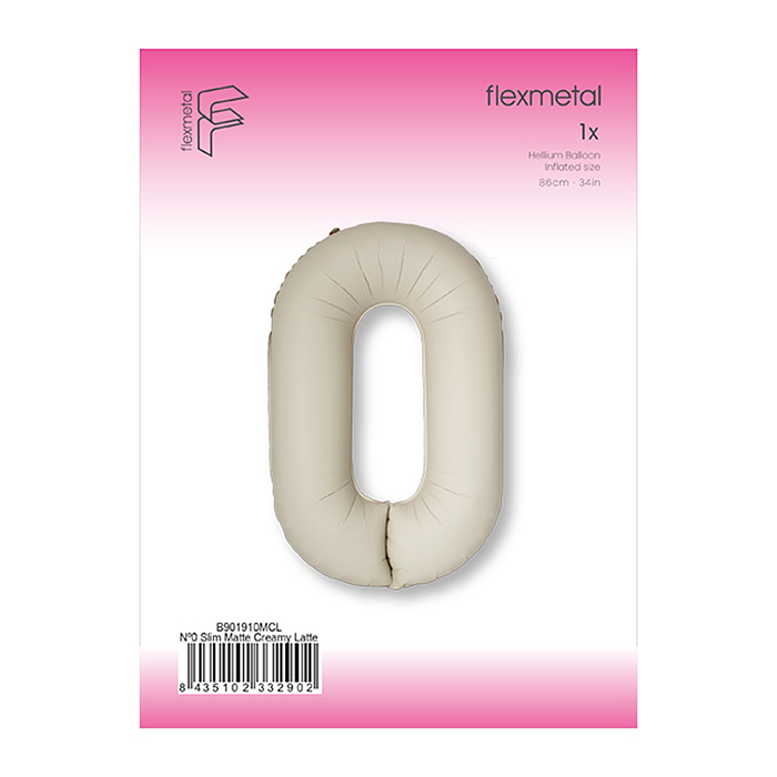 Фото к товару Шар (40''/102 см) Цифра, 0 Slim, Кремовый Латте, Матовый, 1 шт. в уп. Шар (40''/102 см) Цифра, 0 Slim, Кремовый Латте, Матовый, 1 шт. в уп.