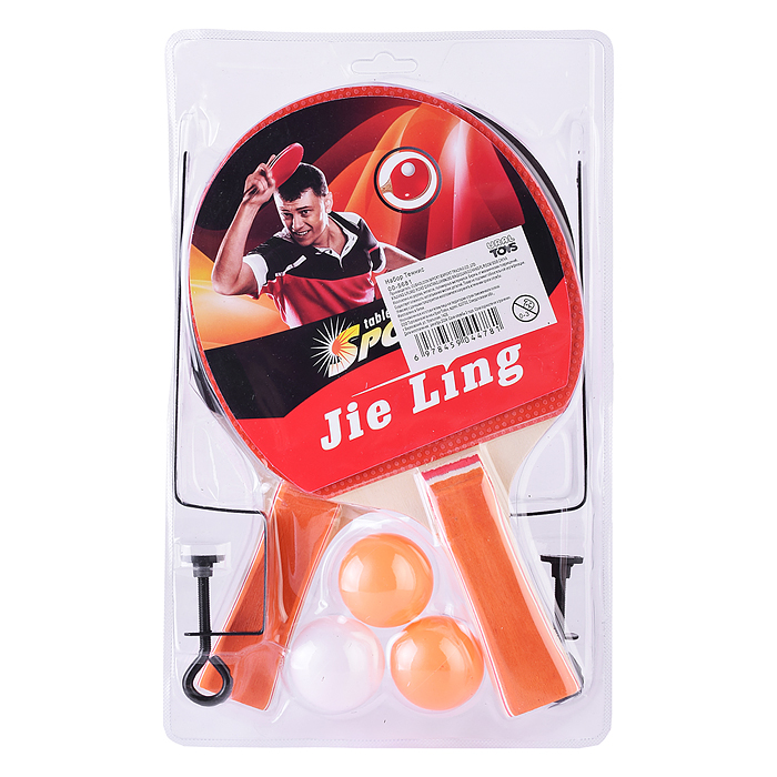 Набор для настольного тенниса 00-5681 (2 ракетки, 3 мяча) на блистере