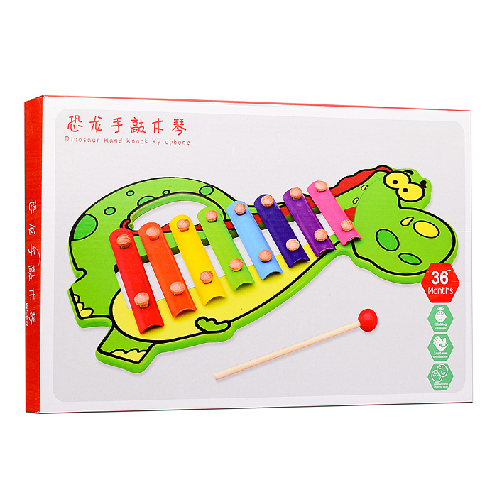 Фото к товару Металлофон D1980 "Динозаврик" Металлофон D1980 "Динозаврик"