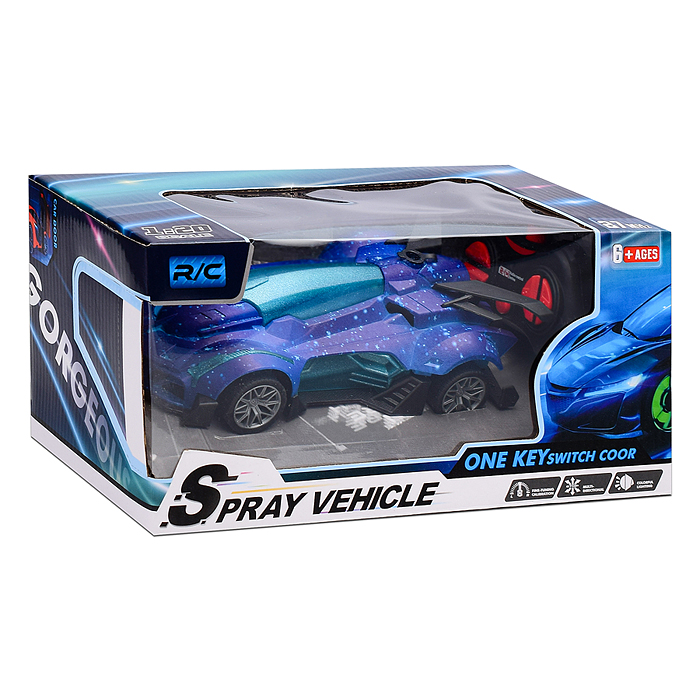 Фото к товару Машина 3366-A48 "Космическая" на р/у, 27 MHz в коробке Машина 3366-A48 "Космическая" на р/у, 27 MHz в коробке