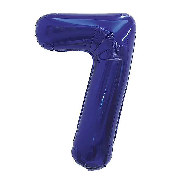 Шар (32''/81 см) Цифра, 7, Темно-синий, 1 шт. в уп. Шар (32''/81 см) Цифра, 7, Темно-синий, 1 шт. в уп.