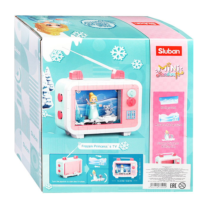 Фото к товару Конструктор M38-B1103 "Телевизор" (375 дет.) Конструктор M38-B1103 "Телевизор" (375 дет.)