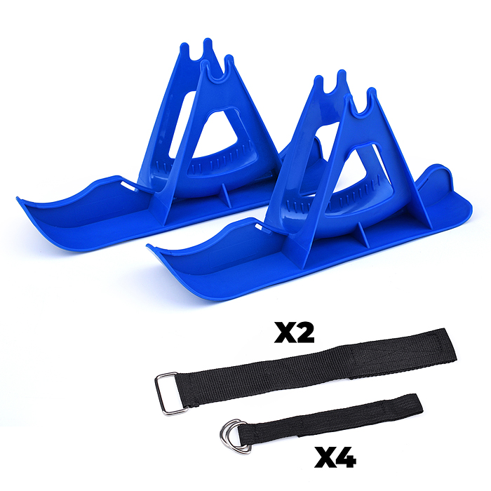 Лыжи для беговела на 12" колеса, цвет синий Лыжи для беговела на 12" колеса, цвет синий