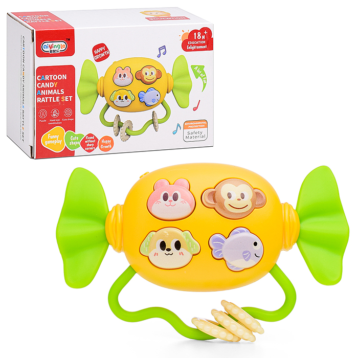 Фото к товару Игрушка развивающая 368-68 "Умная конфетка" в коробке Игрушка развивающая 368-68 "Умная конфетка" в коробке