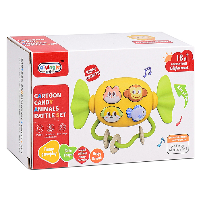 Фото к товару Игрушка развивающая 368-68 "Умная конфетка" в коробке Игрушка развивающая 368-68 "Умная конфетка" в коробке