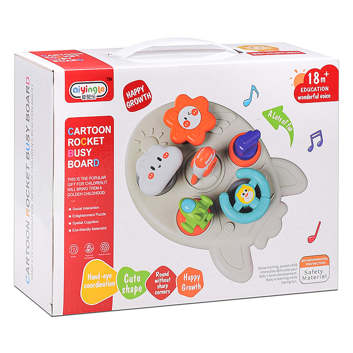 Игрушка развивающая 99-23 "Быстрая ракета" в коробке