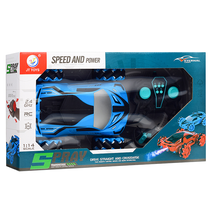 Фото к товару Машина JT638 "Speed and pover" р/у, 27 MHz, в коробке Машина JT638 "Speed and pover" р/у, 27 MHz, в коробке