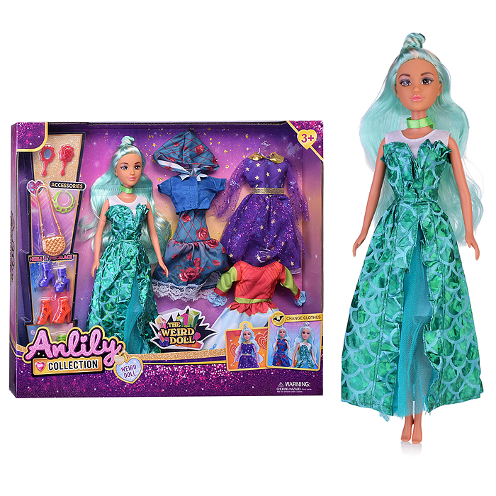 Кукла 616269 "Разные образы Миланы" в коробке