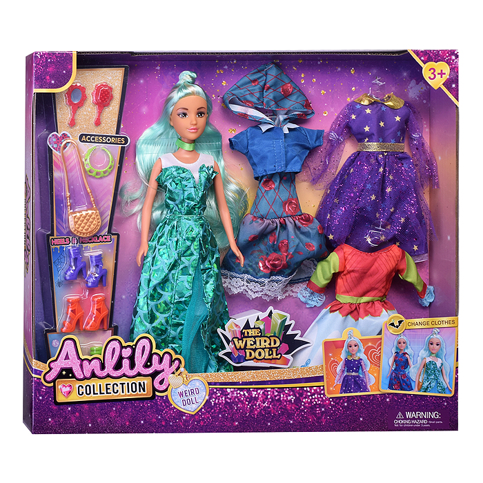 Фото к товару Кукла 616269 "Разные образы Миланы" в коробке Кукла 616269 "Разные образы Миланы" в коробке