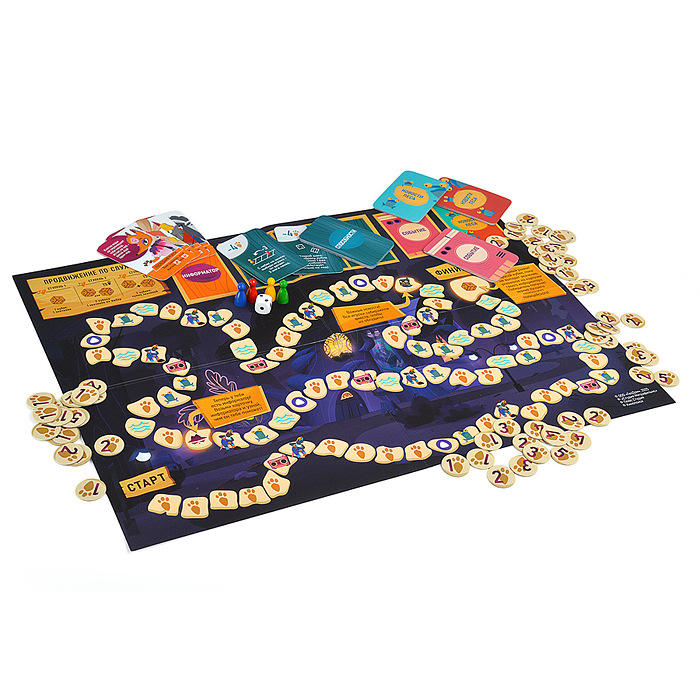 Игра настольная с голосовым помощником. Барсукот. Очень зверский детектив. 