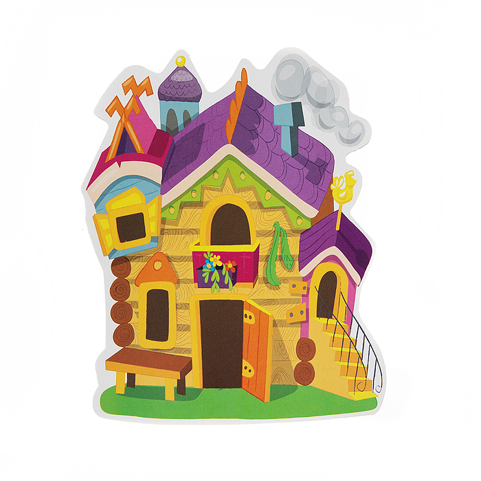 Магниты "Теремок". Серия Магнитные истории (европодвес, 6х10шт)