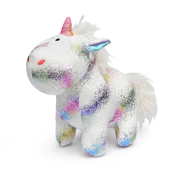 Мягкая игрушка М1353 "Единорожка" 20 см.