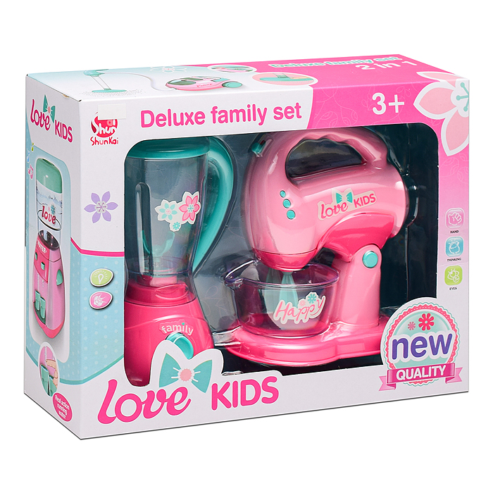 Фото к товару Набор бытовой техники SK29A "Соковыжималка, блендер" в коробке Набор бытовой техники SK29A "Соковыжималка, блендер" в коробке