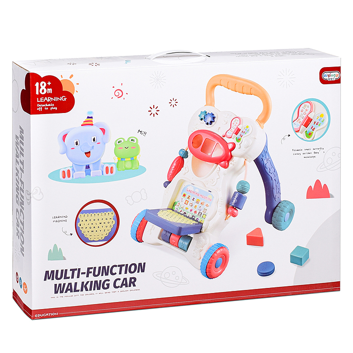 Фото к товару Каталка 668-177 "Быстрая ракета" в коробке Каталка 668-177 "Быстрая ракета" в коробке