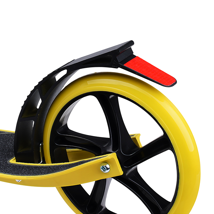 Фото к товару Самокат ROCKET, колеса PU 200 мм, ABEC 7, желтый Самокат ROCKET, колеса PU 200 мм, ABEC 7, желтый