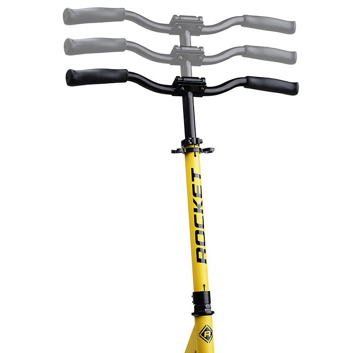 Фото к товару Самокат ROCKET, колеса PU 200 мм, ABEC 7, желтый Самокат ROCKET, колеса PU 200 мм, ABEC 7, желтый