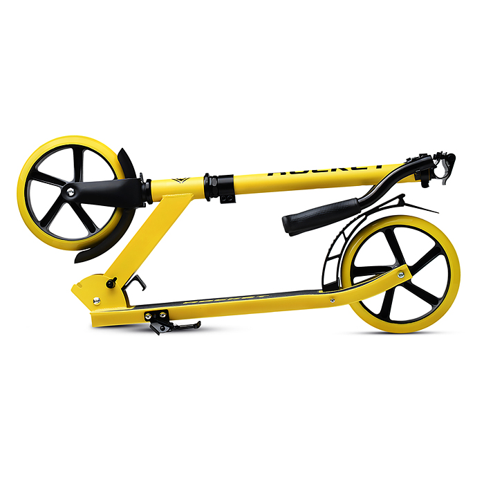 Фото к товару Самокат ROCKET, колеса PU 200 мм, ABEC 7, желтый Самокат ROCKET, колеса PU 200 мм, ABEC 7, желтый