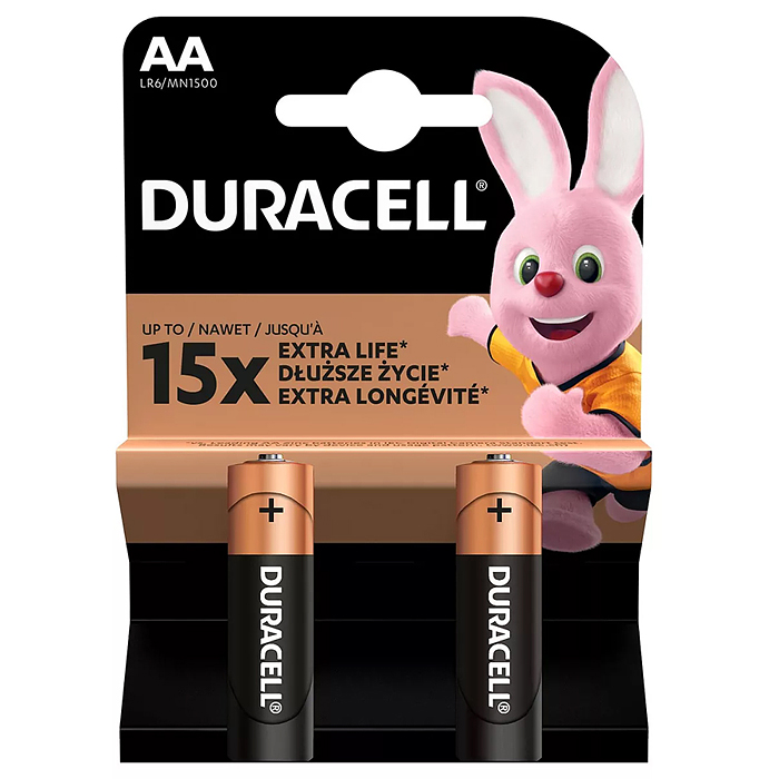 Батарейки алкалиновая DURACELL BASIC NEW LR6 BL2 Батарейки алкалиновая DURACELL BASIC NEW LR6 BL2