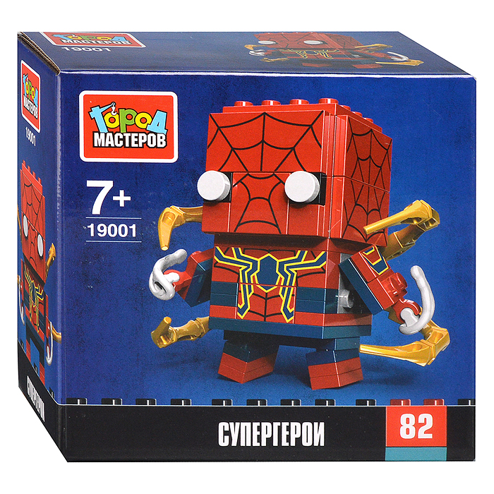 Конструктор сборная фигурка "Супергерои" 82 дет. 