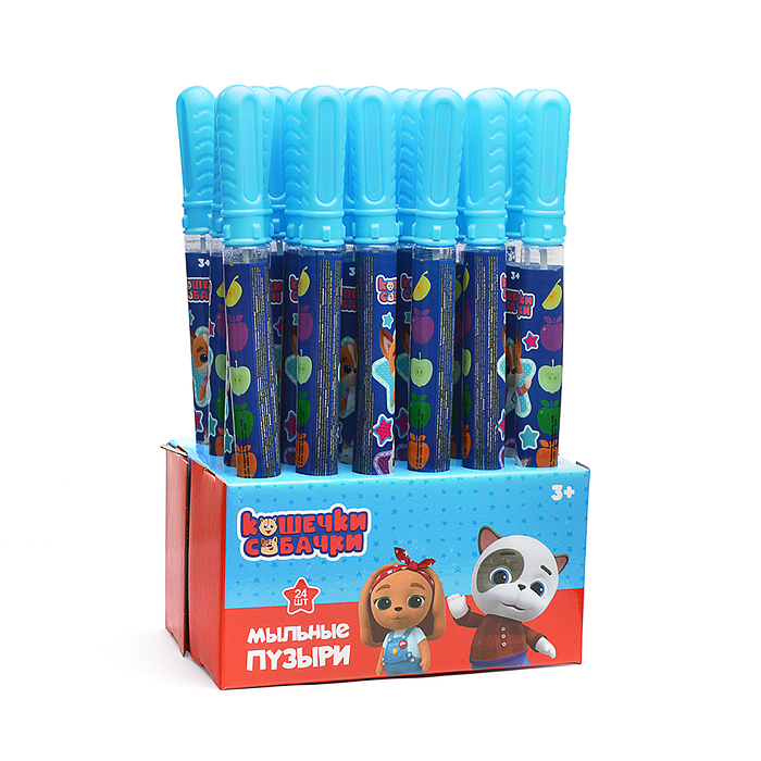 Фото к товару Мыльные пузыри "Кошечки-собачки" 120 мл. Мыльные пузыри "Кошечки-собачки" 120 мл.