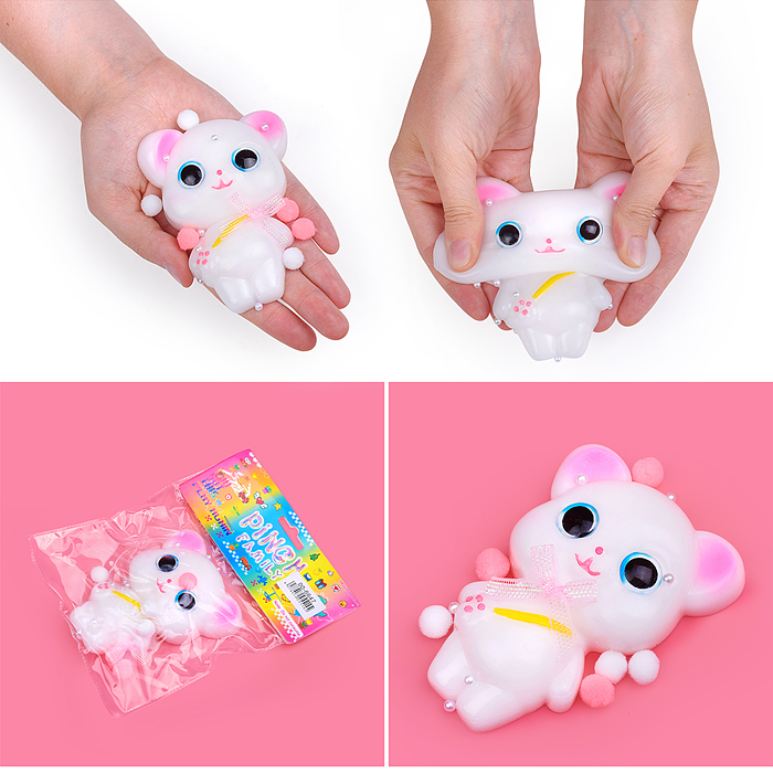 Игрушка -антистресс 00-6647 "Белый мишка" Игрушка -антистресс 00-6647 "Белый мишка"