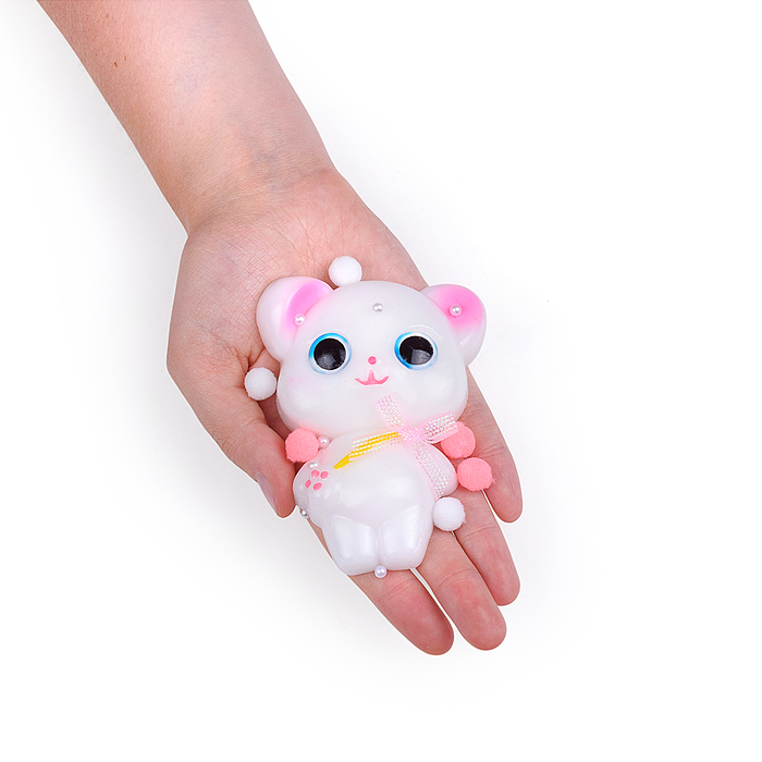 Фото к товару Игрушка -антистресс 00-6647 "Белый мишка" Игрушка -антистресс 00-6647 "Белый мишка"