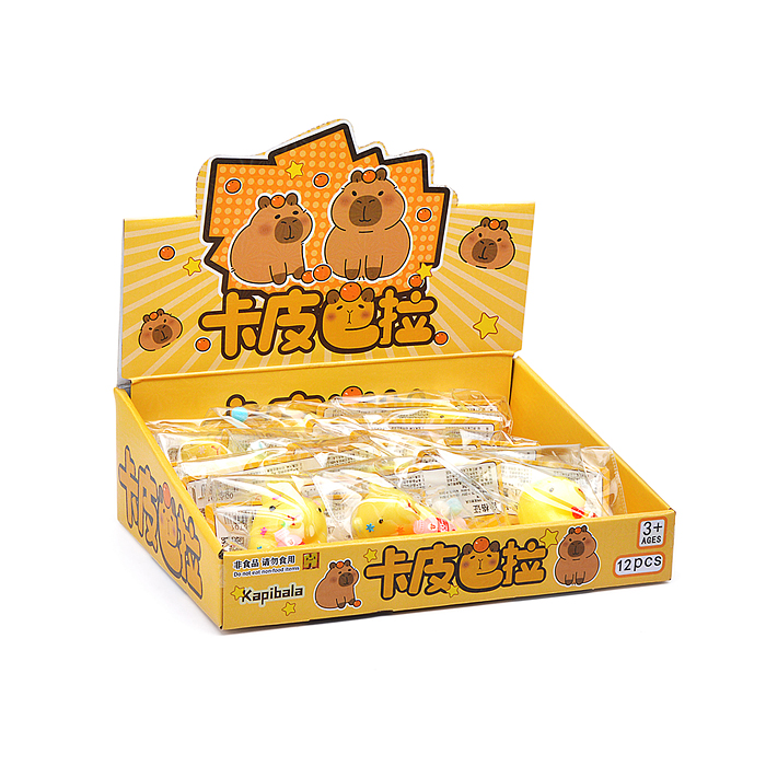 Фото к товару Игрушка -антистресс 00-6701 "Жёлтая капибара" Игрушка -антистресс 00-6701 "Жёлтая капибара"