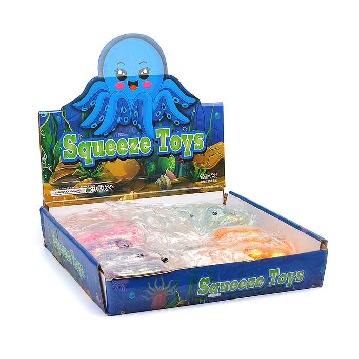 Фото к товару Игрушка -антистресс 00-6737 "Осминог" Игрушка -антистресс 00-6737 "Осминог"