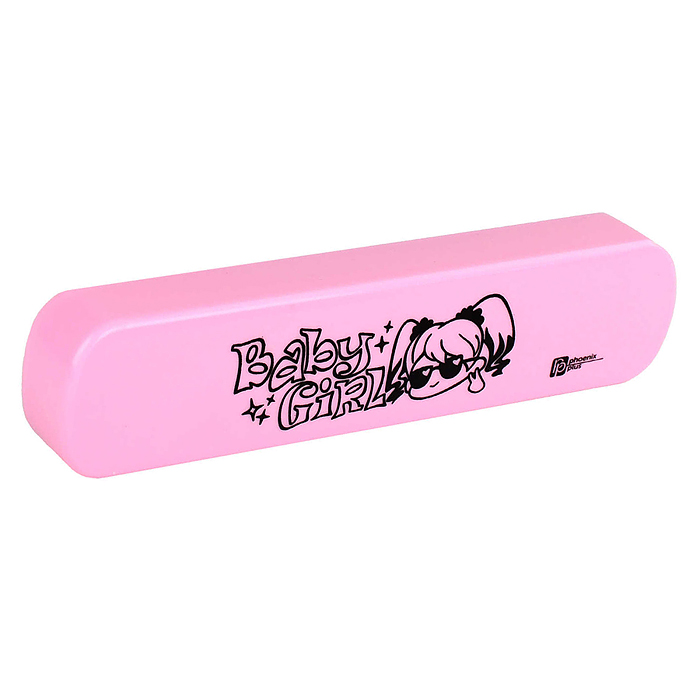 Пенал школьный "Малышка" (без наполнения, 19,7х4,5х2,2 см, полипропилен)