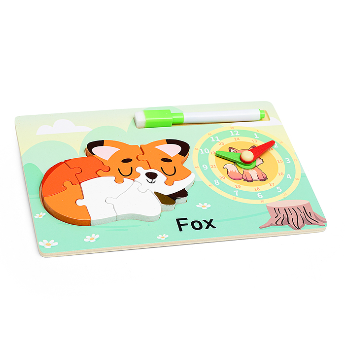 Фото к товару Пазл-вкладыш D2018 "Животные" Пазл-вкладыш D2018 "Животные"