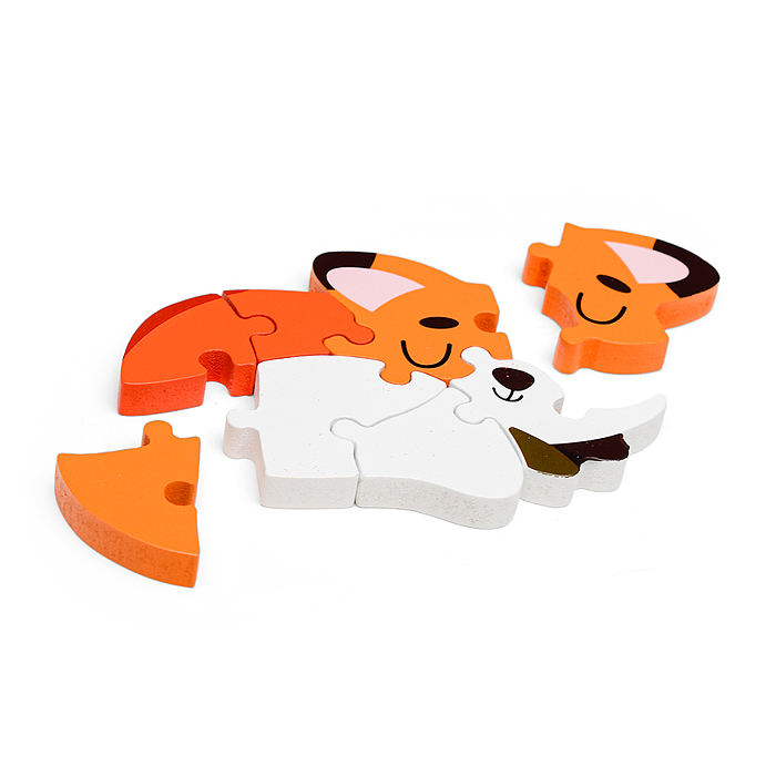 Фото к товару Пазл-вкладыш D2018 "Животные" Пазл-вкладыш D2018 "Животные"