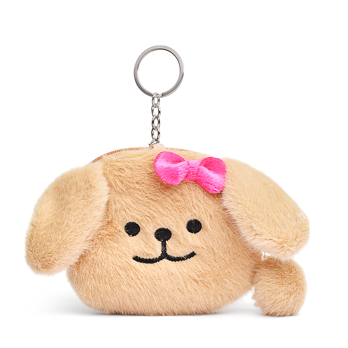 Фото к товару Мягкий брелок-кошелек М1407 "Собачка" 12см Мягкий брелок-кошелек М1407 "Собачка" 12см