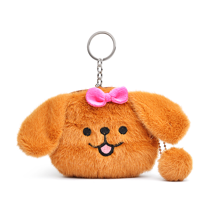 Фото к товару Мягкий брелок-кошелек М1407 "Собачка" 12см Мягкий брелок-кошелек М1407 "Собачка" 12см