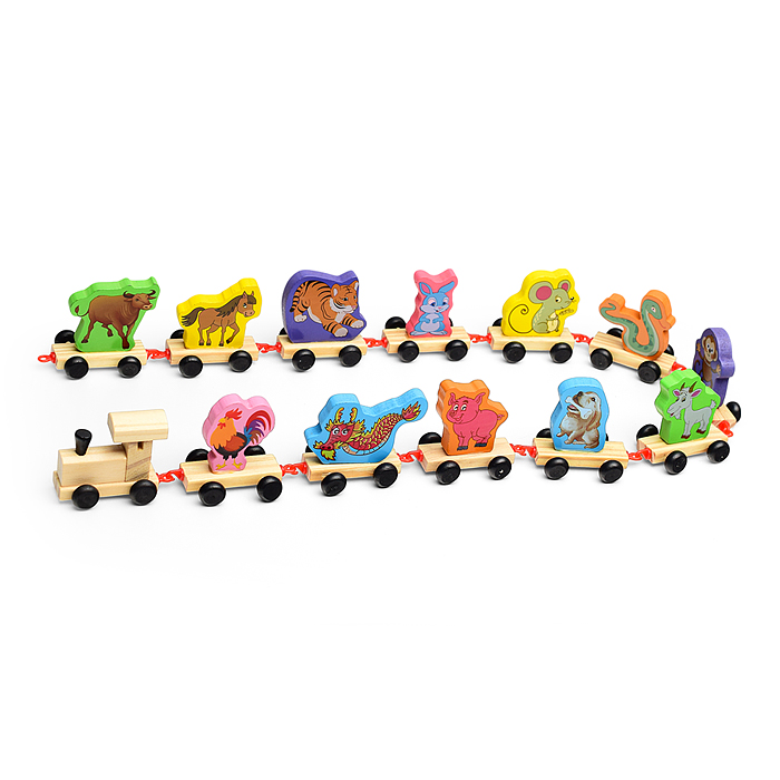 Фото к товару Паровоз D2058 "В мире животных" Паровоз D2058 "В мире животных"