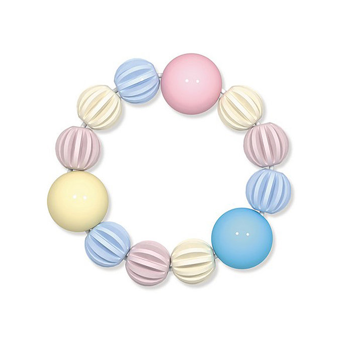 Погремушка-прорезыватель "Браслетик с шариками" коллекция "Бисквит" Погремушка-прорезыватель "Браслетик с шариками" коллекция "Бисквит"