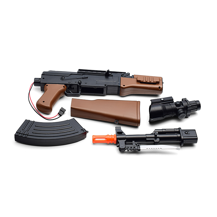 Фото к товару Автомат BT0022 "Калашникова" с водными пульками, в коробке Автомат BT0022 "Калашникова" с водными пульками, в коробке