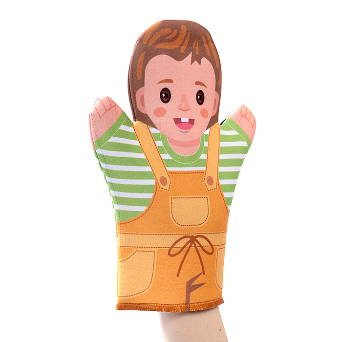 Фото к товару Домашний кукольный театр. Кукла-перчатка "Сын Коля" Домашний кукольный театр. Кукла-перчатка "Сын Коля"