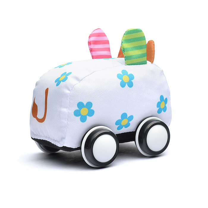 Машинка мягкая "Коровка"