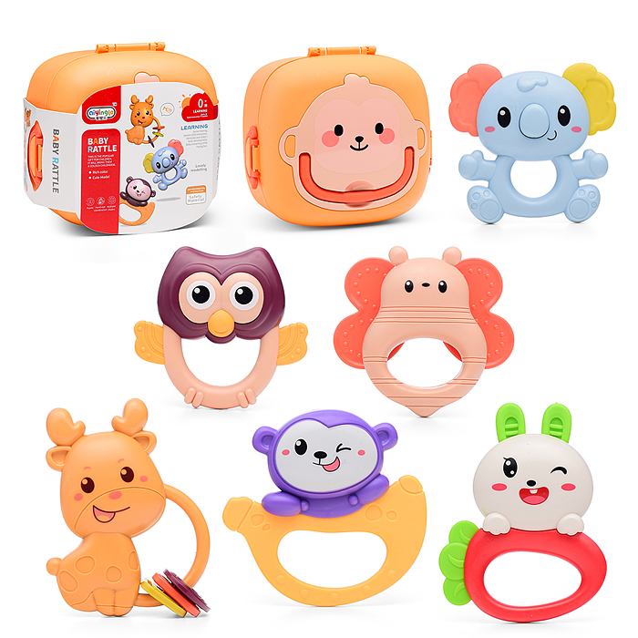 Набор погремушек 668-80A "Играем весело-1" в коробке Набор погремушек 668-80A "Играем весело-1" в коробке