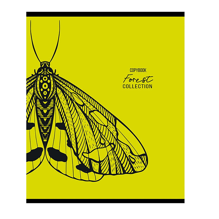 Тетрадь 96л. клетка "Зарисовки природы"