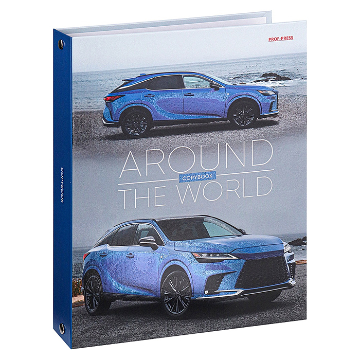 Тетрадь 120л. клетка "Синий автомобиль" Тетрадь 120л. клетка "Синий автомобиль"